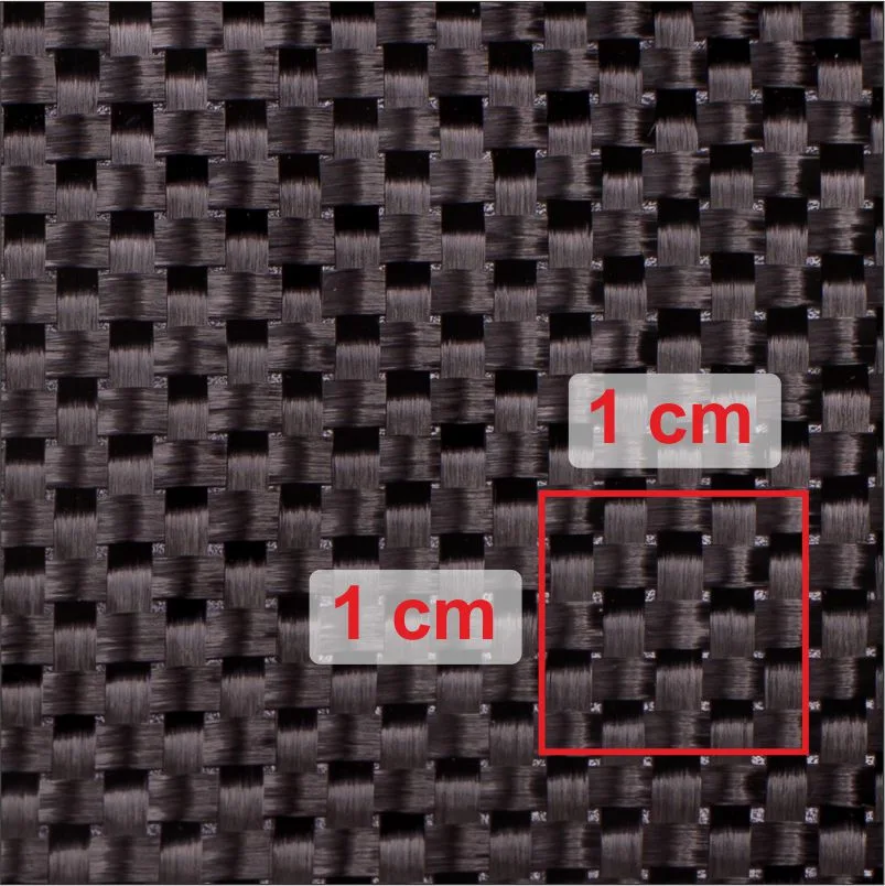 Tkanina węglowa 200g 3k plain