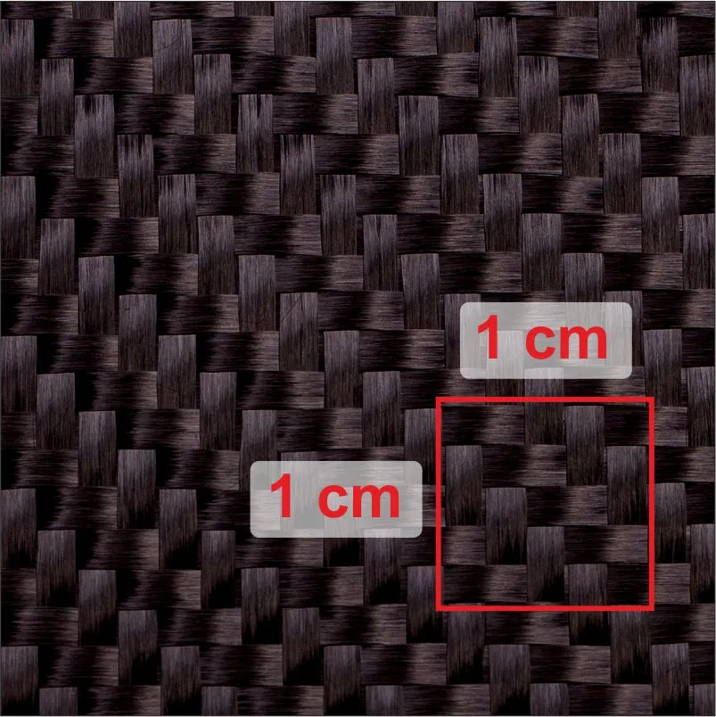 Tkanina węglowa 200g 3k twill