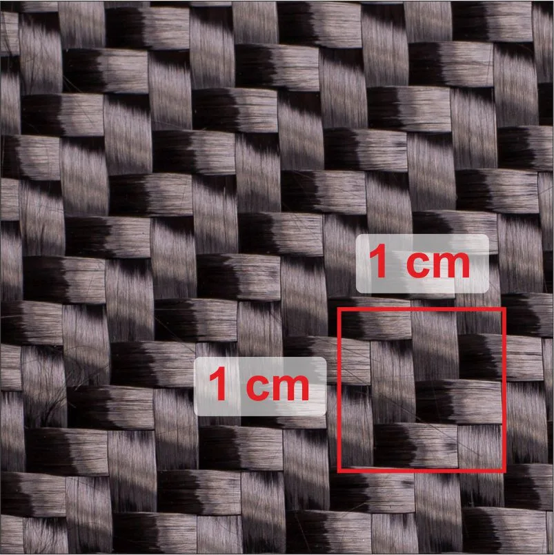 Tkanina węglowa 600g twill