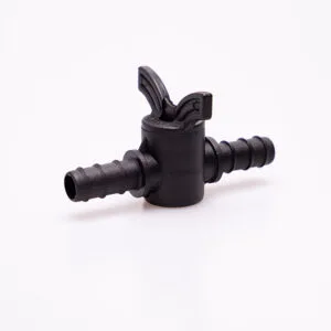 Zawór motylkowy PE 10mm do węża